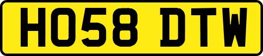 HO58DTW