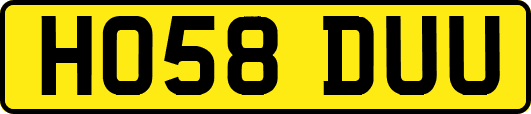 HO58DUU