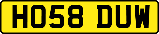 HO58DUW
