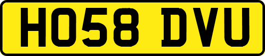 HO58DVU