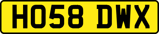 HO58DWX