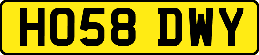 HO58DWY