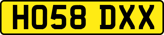 HO58DXX