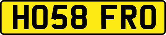 HO58FRO