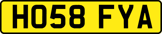 HO58FYA