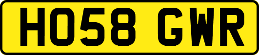 HO58GWR