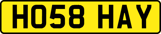 HO58HAY