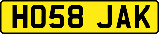 HO58JAK