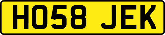HO58JEK