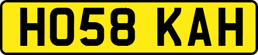 HO58KAH