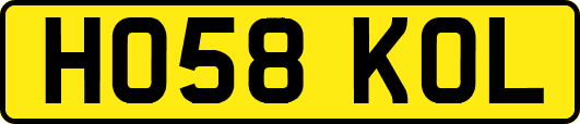 HO58KOL