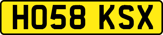 HO58KSX