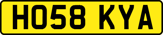 HO58KYA