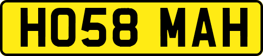 HO58MAH