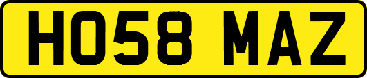 HO58MAZ