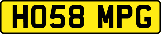 HO58MPG