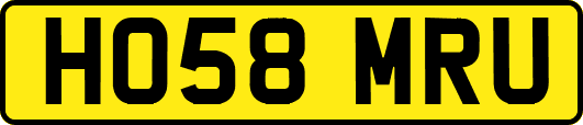 HO58MRU