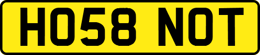 HO58NOT