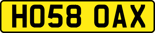 HO58OAX
