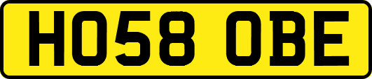 HO58OBE