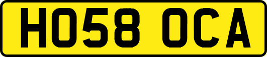 HO58OCA
