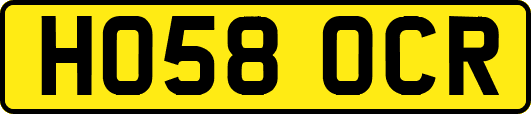 HO58OCR