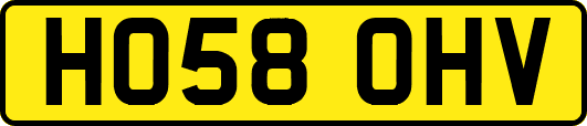 HO58OHV
