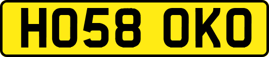HO58OKO