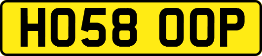 HO58OOP