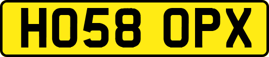 HO58OPX