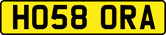HO58ORA