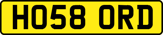 HO58ORD