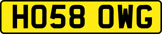 HO58OWG