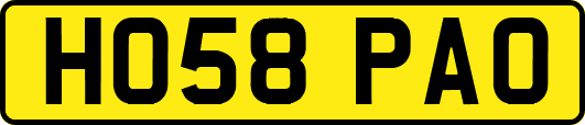 HO58PAO