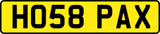 HO58PAX