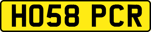 HO58PCR