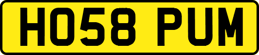 HO58PUM