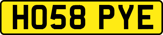 HO58PYE