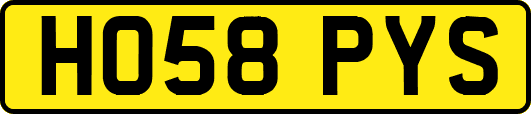 HO58PYS