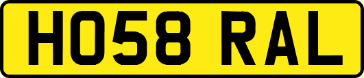 HO58RAL