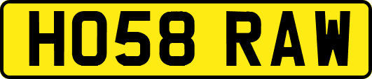 HO58RAW