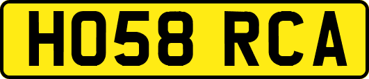 HO58RCA