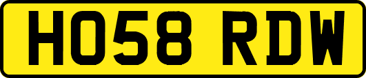 HO58RDW