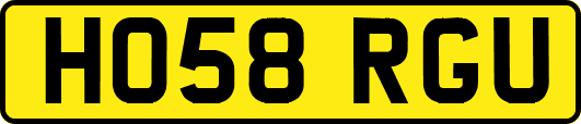HO58RGU