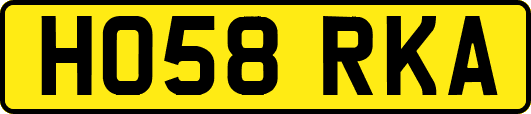 HO58RKA