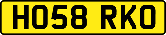 HO58RKO