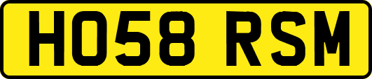 HO58RSM