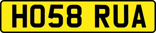 HO58RUA