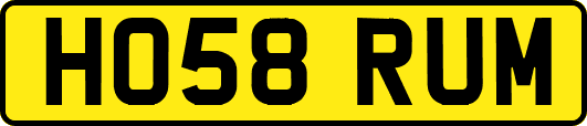 HO58RUM