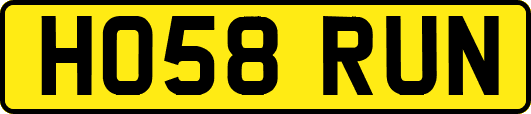HO58RUN